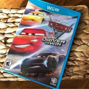 Disney Pixar: Cars 3: Driven to Win video game for Wii U